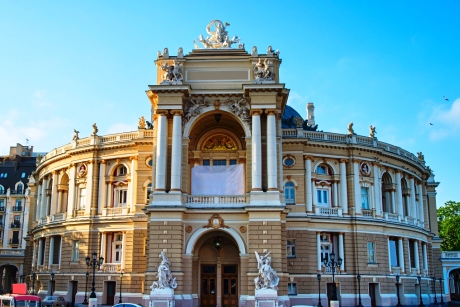 The Odessa National Academic Theater of Opera and Ballet.